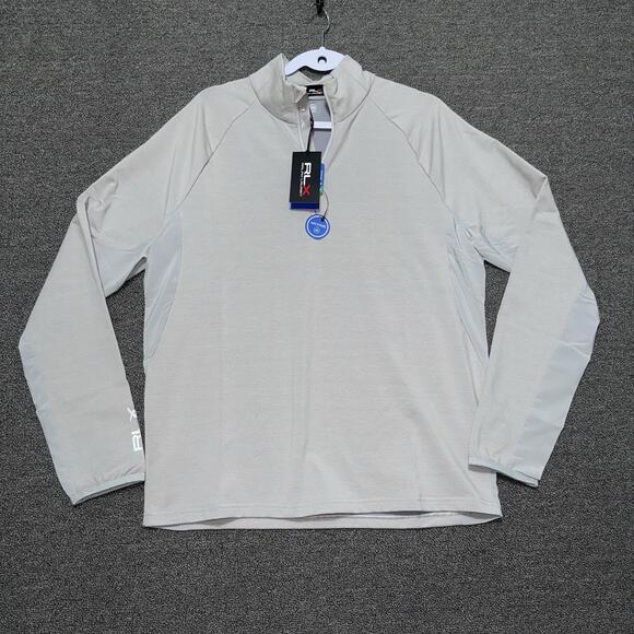 RLX Ralph Lauren Golf 1/4 Zip Men's Size M Performance Wear Wicking Stretch $188